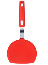 EZYHOME Silicone Turner Pancake Spatula - Nonstick Cookware Safe 600°F Heat-Resistant Flexible & Thin Cooking Flipper for Eggs - Reinforced Stainless Steel Core - BPA Free & Dishwasher Safe