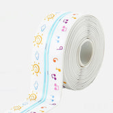 EZYHOME Kitchen & Bath Caulk Tape Caulk Strip, 38mm x 3.2m Self Adhesive PVC Waterproof Caulking Sealing Tape, Decorative Sealant Trim for Kitchen Sink Toilet Bathroom Shower and Bathtub