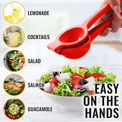 EZYHOME Lemon Squeezer With Life Time Warrenty - Large Lemon Juicer -Manual Juicer Citrus Lemon Squeezer, Fruit Juicer Lime Press Metal, Professional Kitchen Tools And Gadgets For Making Fresh Juice