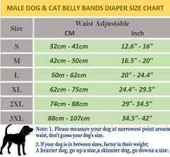 KUTKUT Male Dog Diapers, Reusable Belly Bands for Male Dogs Wraps Highly Absorbent Diapers for Dog, Waterproof Super Absorbent Puppy Wraps Cover Sanitary Nappies Pants (Yellow)