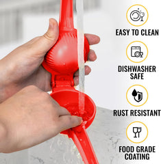 EZYHOME Lemon Squeezer With Life Time Warrenty - Large Lemon Juicer -Manual Juicer Citrus Lemon Squeezer, Fruit Juicer Lime Press Metal, Professional Kitchen Tools And Gadgets For Making Fresh Juice