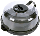 EZYHOME Microwave Cover with Water Steamer, Microwave Splatter Cover, 10inch Plate Covers with Integrated Handle Splatter Guard, Kitchen Gadgets & Accessories