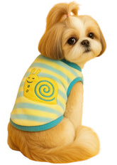 KUTKUT Puppy Clothes for Small Dog & Cat Boy Girl | Winter Warm Cute Snail Pattern Sweaters for Shih Tzu, Maltese, Yorkie Male Female