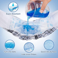 KUTKUT 25Pcs Disposable Dog Diaper Liners Booster Pads - Fit for Most Washable Dog Diapers & Dog Belly Bands Wraps, Ultra Absorbent for Marking, Incontinence, Female in Heat