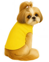 KUTKUT Drooling Light Weight Winter Fleece Vest Pullover for Small Dogs and Cats | Warm Turtle Neck Pullover for Maltese, Papillon, Shih Tzu etc