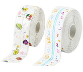 EZYHOME 2Pcs Kitchen & Bath Caulk Tape Caulk Strip, 38mm x 3.2m PVC Self Adhesive Waterproof Caulking Sealing Tape, Decorative Sealant Trim for Kitchen Sink Toilet Bathroom Shower Bathtub