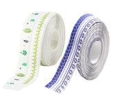 EZYHOME Pack of 2 Pcs Caulk Strip Tape,Waterproof and Oil-Proof 38mm x 3.2m Strip Tape for Cooktop, Self Adhesive Caulk Tape for Sink,Toilet, Bathroom,Wall Edge, Bathtubs.