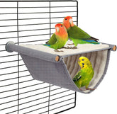 KUTKUT Bird Nest House Winter Warm Parrot House Bed Hammock Tent Toy Bird Cage Perch Stand for Parrots Budgies Parakeet Cockatiels Lovebird Cockatoo Finch Hamster Chinchilla - kutkutstyle