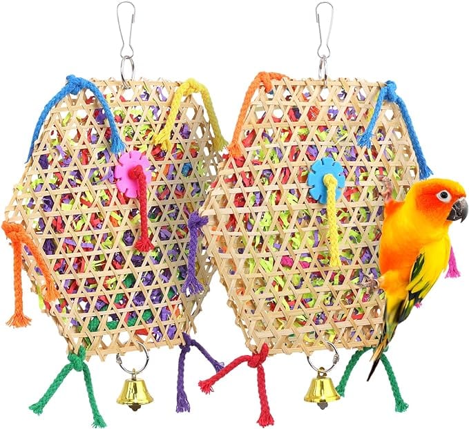 Kutkut Pack Of 2pcs Bird Parrot Toys