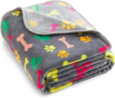 KUTKUT Luxurious Dog Blanket, Super Soft Warm Fluffy Microplush Flannel Pet Blanket for Small Medium Large Dogs and Cats, Warm Soft Sleep Mat for Pets Cage Liners Blanket - kutkutstyle
