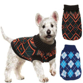 KUTKUT 2 Pack Small Dog Cat Sweater,Turtleneck Knitwear Small Pet Sweater, Soft Comfortable Pet Knitwear Pullover for Pug, Shihtzu, Lhasa etc, Small Dogs Cat Warm Clothes - kutkutstyle