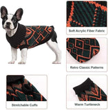 KUTKUT 2 Pack Small Dog Cat Sweater,Turtleneck Knitwear Small Pet Sweater, Soft Comfortable Pet Knitwear Pullover for Pug, Shihtzu, Lhasa etc, Small Dogs Cat Warm Clothes - kutkutstyle