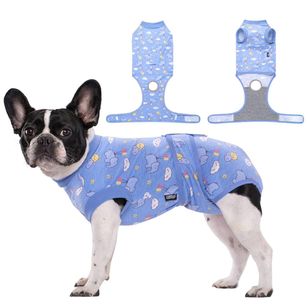 KUTKUT Large Dog Recovery Onsie,Pet Recovery Suit Doggy Bodysuits for