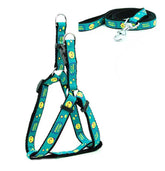 KUTKUT Adjustable Soft Cute Step-in | No-Pull & No-Choke | Small/Medium Dog Girl Boy Harness and Leash Set (Size: M, Adjustable Chest:41-61 cm) - kutkutstyle
