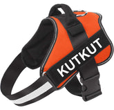 KUTKUT 2022 Dog Harness, No-Pull Pet Harness Adjustable Soft Padded Dog Vest, Reflective No-Choke Pet Oxford Vest with Easy Control Handle for Small Dogs - kutkutstyle