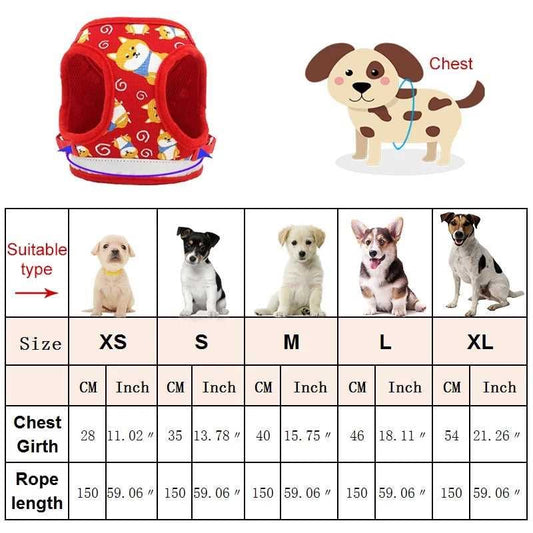 KUTKUT Adjustable Breathable & Reflective Harness and Leash No Pull No Choke | for Small Puppy - kutkutstyle