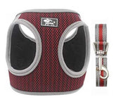 KUTKUT Adjustable Latest Vest Harnesses and Leash in with Soft Mesh Padded, Reflective, Breathable Set for Puppy - kutkutstyle