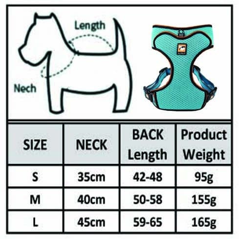 KUTKUT Adjustable No Choke Dog Vest Harness and Leash Set | Reflective Pet Harness for Small Dogs | Breathable Pet Oxford Outdoor Vest Harness for Small Dogs - kutkutstyle