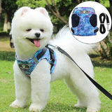 KUTKUT Adjustable No-Pull & No-Choke | Breathable | Soft Mesh Puppy Dogs Harness and Leash - kutkutstyle