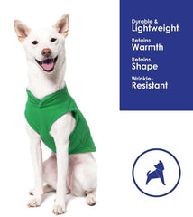 KUTKUT Fleece Vest Dog Sweater - Warm Pullover Fleece Jacket with Leash Attachment - Winter Small Dog Sweater Coat - Cold Weather Dog Clothes for Small Dogs ShishTzu, Lahsa Apso, King Charls