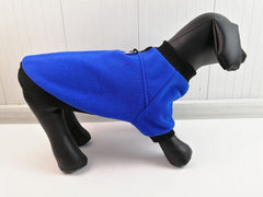 KUTKUT Lightweight Dog Fleece Small Dog Sweater | Warm Pullover Dog Jacket with Leash Attachment | Sweater for Yorkie, Maltese, Shih Tzu etc - kutkutstyle