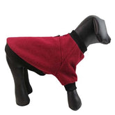 KUTKUT Lightweight Dog Polar Fleece Small Dog Sweater | Warm Pullover Dog Jacket with Leash Attachment | Sweater for Yorkie Maltese, Shih Tzu etc. - kutkutstyle