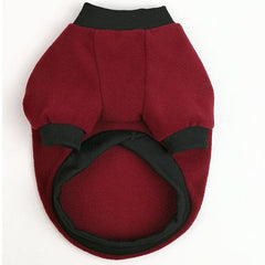 KUTKUT Lightweight Dog Polar Fleece Small Dog Sweater | Warm Pullover Dog Jacket with Leash Attachment | Sweater for Yorkie Maltese, Shih Tzu etc. - kutkutstyle