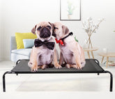 KUTKUT Cooling Elevated Dog Bed, Portable Durable Summer Frame Raised Pet Cot with Washable & Breathable Mesh | Cot Bed for Extra Large Medium Small Dogs for Camping or Beach - kutkutstyle