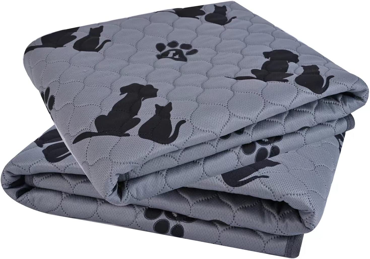 KUTKUT Washable & Reusable Puppy Pee Pads, Pet Training Pads,Puppy Kitten Dog Pee Pad,Waterproof Pet Pads for Dog Bed Mat, Super Absorbing Whelping Pads - kutkutstyle