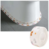 EZYHOME Caulk Strip Tape,Waterproof and Oil-Proof 38mm x 3.2m Caulk Strip Tape for Cooktop, PVC Self Adhesive Caulk Tape for Sink,Toilet, Bathroom,Wall Edge, Sealing Tape for Bathtub - kutkut