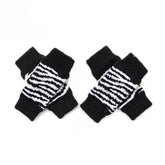 KUTKUT Knitted Small Dog Leg Warmer with Rubber Reinforcement | Dog Hock Protector & Joint Supports | Leg Hock Protector | Knee Pads for Small Dog and Cat - kutkutstyle