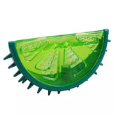 KUTKUT Freezable Pet Teether Cooling Chew Toy|Summer Fruit Lemon Design Durable Bite-Resistant Dog Ice Chewing Toy for Dogs Teething Toy for Puppies (Size: 13 x7cm) - kutkutstyle