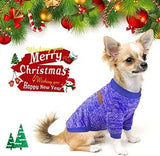 KUTKUT 2 Pack Small Dog Warm Tshirt - Pet Dog Classic Knitwear Sweater Soft Thickening Warm Pup Dogs Shirt Winter Puppy Kitten Sweater for Maltese, ShihTzu, Papillon, Pekingese etc - kutkutst