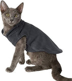 KUTKUT 2 Pcs Light Weight Winter Fleece Vest Sweater for Small Dogs and Cats | Warm Turtle Neck Pullover for ShishTzu, Pekingese, Poodle etc - kutkutstyle