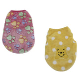 KUTKUT Combo of 2 Puppy Clothes for Small Dog & Cat Boy Girl | Winter Warm Cute Pullovers for Yorkie, Shih Tzu, Maltese Male and Female - kutkutstyle