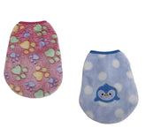 KUTKUT Combo of 2 Puppy Clothes for Small Dog & Cat Boy Girl | Winter Warm Cute Soft Sweaters for Yorkie, Shih Tzu, Maltese Male Female - kutkutstyle