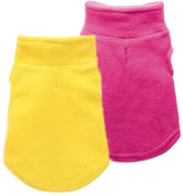 KUTKUT Combo of 2 Winter Fleece Light Weight Vest Pullover for Small Dogs and Cats | Warm Turtle Neck Pullover for Maltese, Papiilon, ShishTzu etc - kutkutstyle