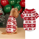 KUTKUT Pack of 2 Argyle Pattern Breathable Round Neck Flannel Fleece Pullover | Winter Shirt for Yorkie, Maltese, Mini Pom Small Dogs Puppy - kutkutstyle