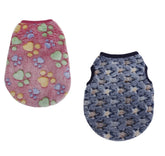 kutkutstyle T-Shirt KUTKUT Set of 2 Puppy Clothes for Small Dog & Cat Boy Girl | Winter Warm Cute Pullovers for Shih Tzu, Maltese, Yorkie Male Female