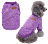 KUTKUT Small Dog Classic Warm Clothes Knitwear Dog Sweater Soft Thickening Warm Pup Dogs Shirt Winter Puppy Sweater for Small Dogs Shihtzu, Maltese, Yorkii etc - kutkutstyle