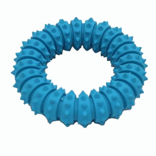KUTKUT Durable Dog Chew Toy for Aggressive Chewers - Ultra Tough Natural Rubber Teething Toy, Nearly Indestructible Dog Toy for Medium and Large Breed Chewing, Training, Reduce Anxiety - kutk