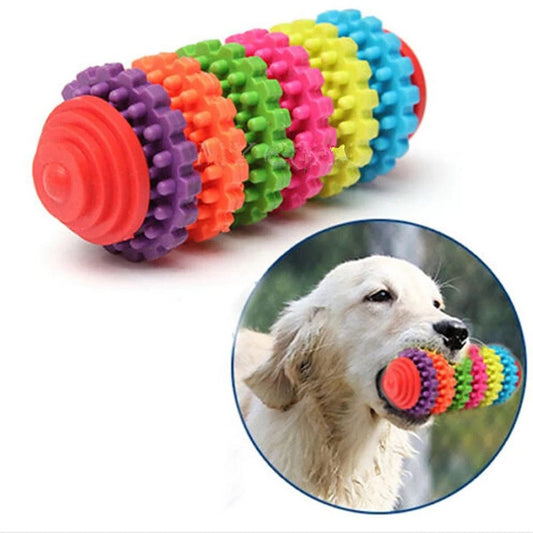 KUTKUT Durable 5 Colors Health Gear Gums Teething Chew Toy for Dogs and Cats ( Multicolor) - kutkutstyle