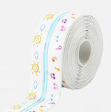 EZYHOME Bath & Kitchen Caulk Strip Tape, Pack of 2 PVC Self-Adhesive Tape Caulk Decorative Sealing Tape Sealer for Kitchen Sink Bathroom Toilet Bathtub Floor Wall Corner Edge Protector