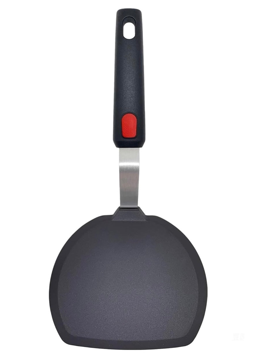 EZYHOME Kitchen Silicone Pancake Spatula Turner for Cooking and Baking- 600°F Heat Resistant Rubber Egg Spatulas