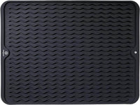 EZYHOME Silicone Dish Drying Mat for Kitchen Counter, Dish Drying Pad for Sink, Refrigerator or Drawer, Countertop Protection Pad