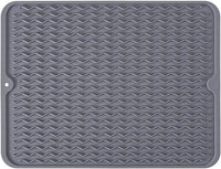 EZYHOME Silicone Dish Drying Mat for Kitchen Counter, Dish Drying Pad for Sink, Refrigerator or Drawer, Countertop Protection Pad.