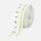 EZYHOME Pack of 2 Pcs Caulk Strip Tape,Waterproof and Oil-Proof 38mm x 3.2m Strip Tape for Cooktop, Self Adhesive Caulk Tape for Sink,Toilet, Bathroom,Wall Edge, Bathtubs.