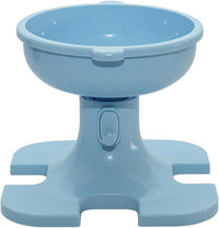 KUTKUT Elevated Pet Bowl for Dogs and Cats, Tilted Food and Water Dish, Anti-Spill Design