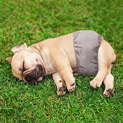 KUTKUT 2 Pcs Male Dog Diapers, Reusable Belly Bands for Male Dogs Wraps Highly Absorbent Diapers for Dog, Waterproof Super Absorbent Puppy Wraps Cover Sanitary Nappies Pants - kutkutstyle