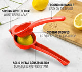 EZYHOME Lemon Squeezer With Life Time Warrenty - Large Lemon Juicer -Manual Juicer Citrus Lemon Squeezer, Fruit Juicer Lime Press Metal, Professional Kitchen Tools And Gadgets For Making Fresh Juice